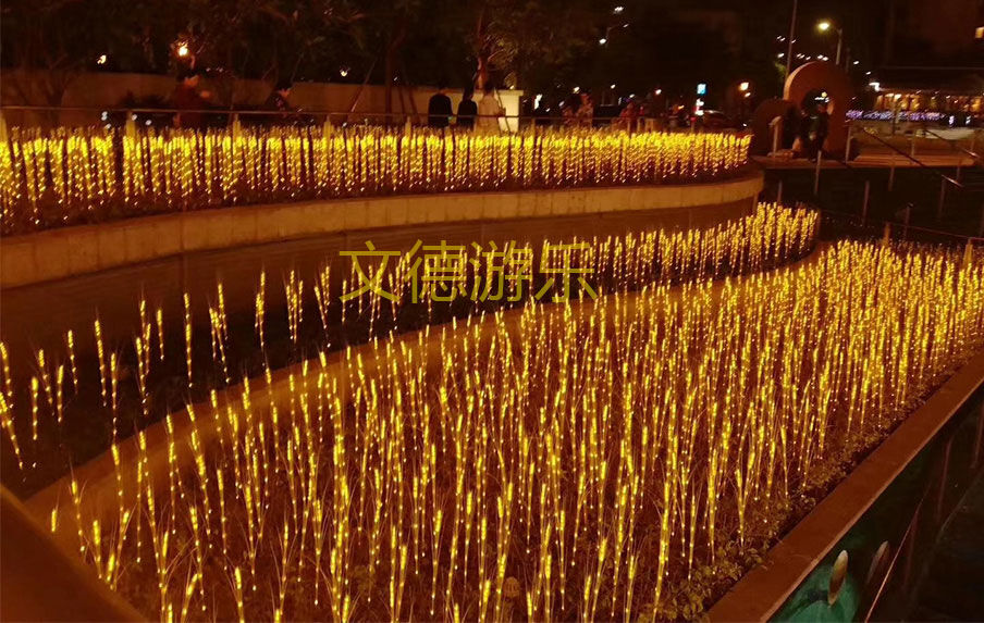 户外LED发光麦穗灯亮化工程应用公园