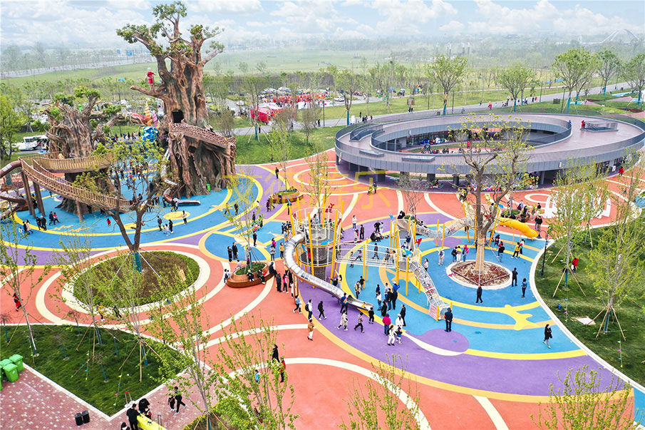 大型树状儿童乐园游乐设施
