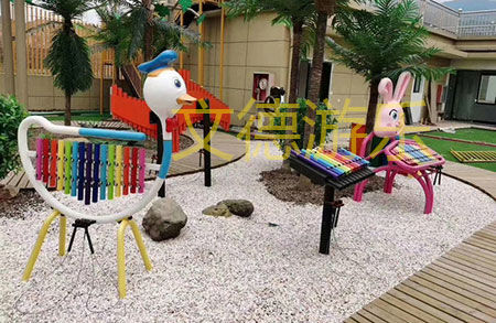 小区公园儿童打击乐器