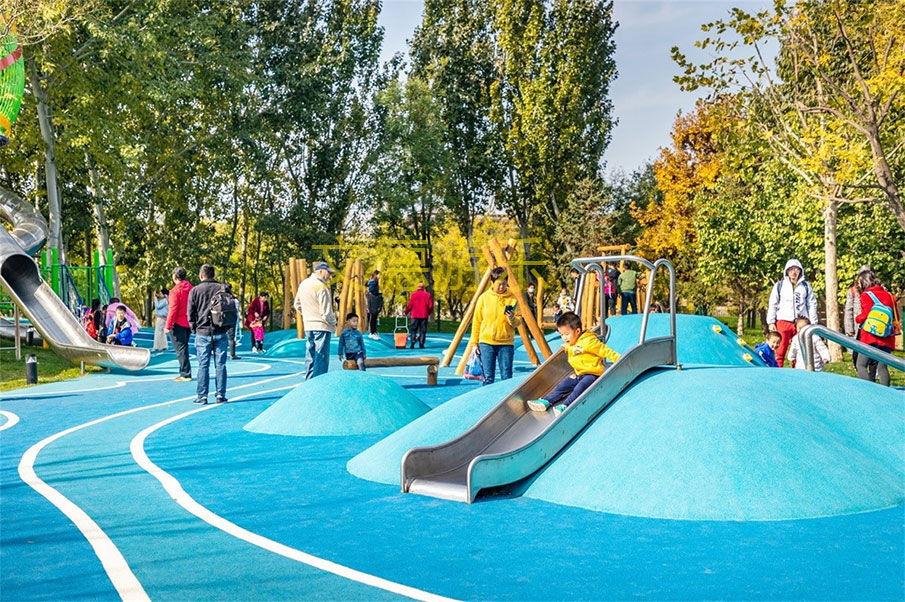 景区儿童乐园项目平板滑梯