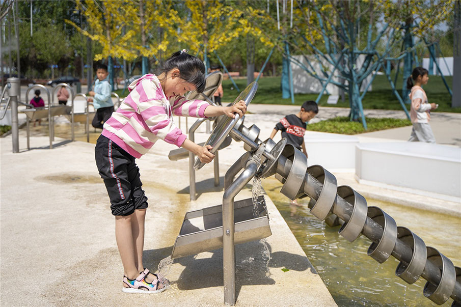 文旅城儿童空间设计取水器